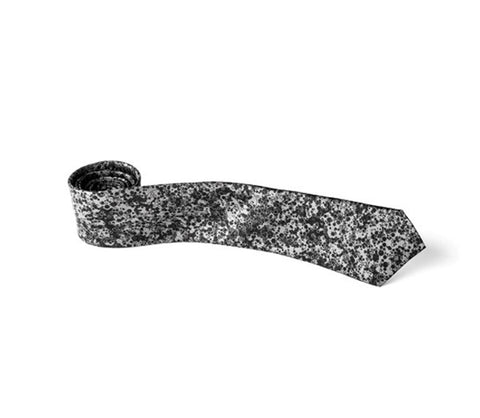 Asymmetrical Tie - Grey