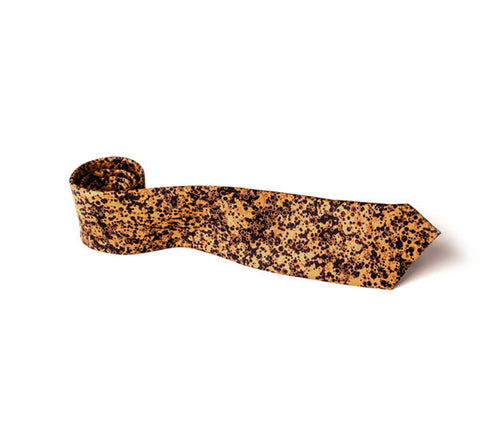 Asymmetrical Tie - Yellow